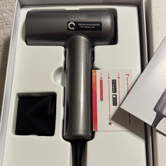 Tymo AirHype High-Speed Hair Dryer - Black and Gray - Picture 7 of 7